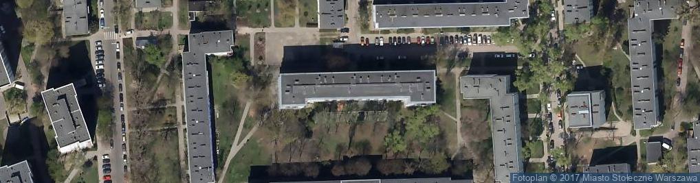 Zdjęcie satelitarne Gimnazjum Przy Autorskim Liceum Ogólnokształcącym Niepublicznym Nr 42