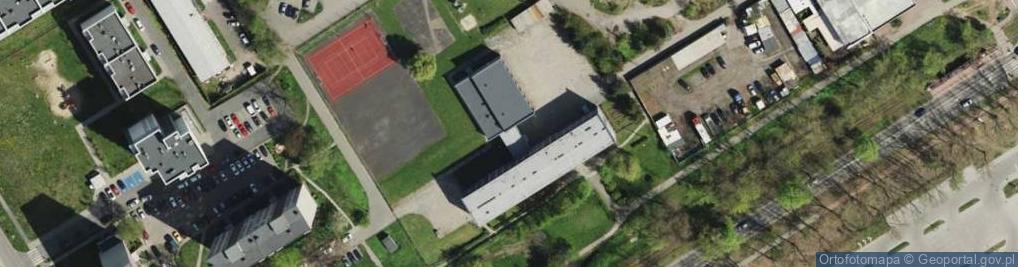 Zdjęcie satelitarne Gimnazjum Społecznego Towarzystwa Oświatowego