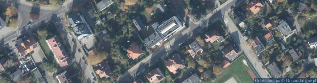 Zdjęcie satelitarne Katolickie Gimnazjum W Żarach