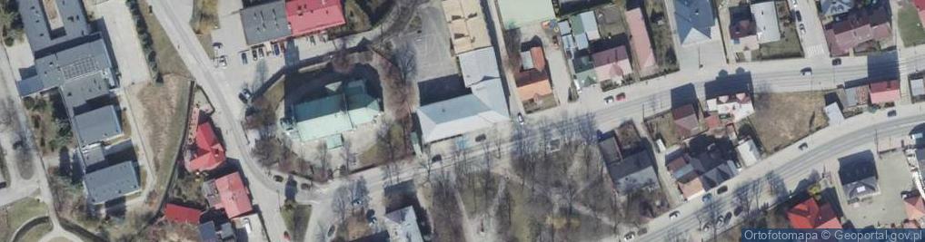 Zdjęcie satelitarne Miejskie Gimnazjum Nr 1 W Dębicy