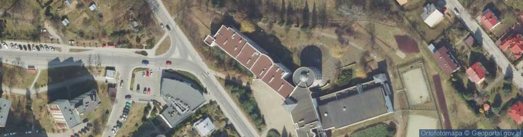 Zdjęcie satelitarne Niepubliczne Gimnazjum 'Morawa'