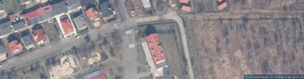 Zdjęcie satelitarne Społeczne Gimnazjum