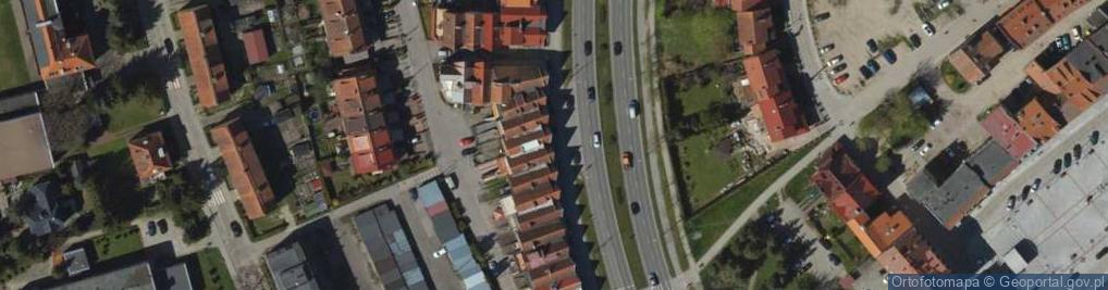 Zdjęcie satelitarne GLS - Punkt odbioru