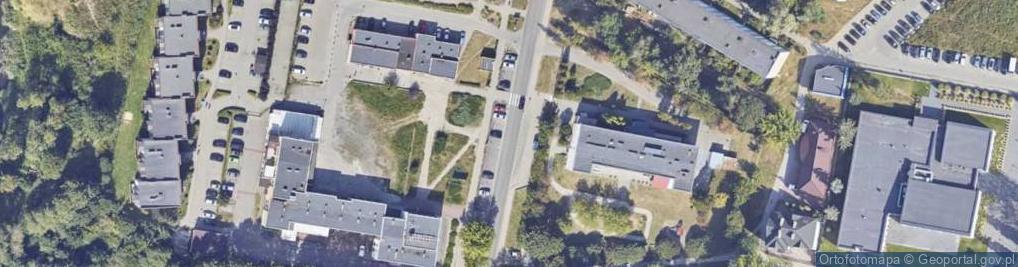 Zdjęcie satelitarne GLS - Punkt odbioru