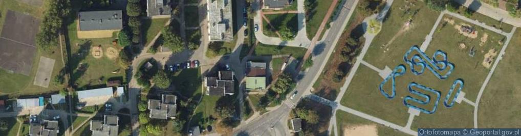 Zdjęcie satelitarne GLS - Punkt odbioru