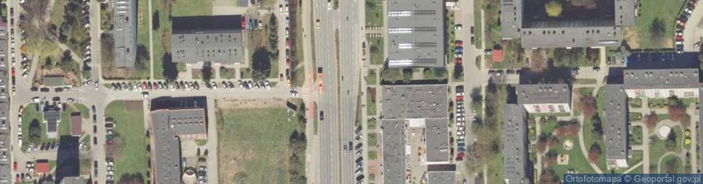Zdjęcie satelitarne GLS - Punkt odbioru