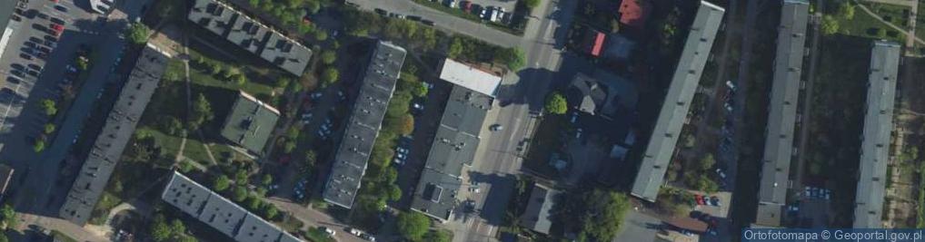 Zdjęcie satelitarne GLS - Punkt odbioru