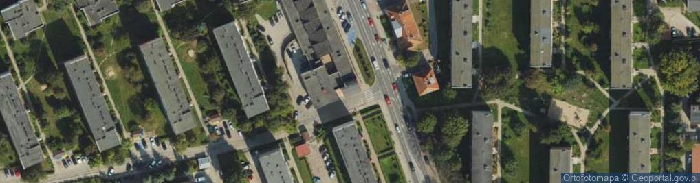 Zdjęcie satelitarne GLS - Punkt odbioru