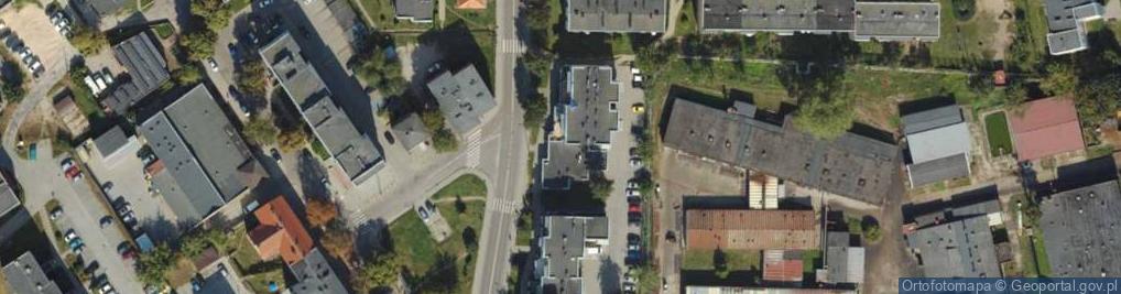 Zdjęcie satelitarne GLS - Punkt odbioru