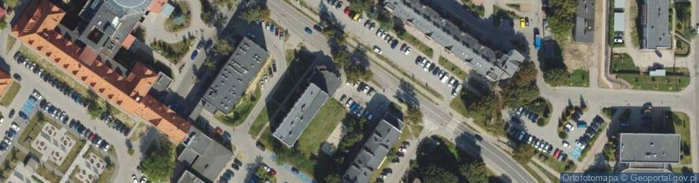 Zdjęcie satelitarne GLS - Punkt odbioru