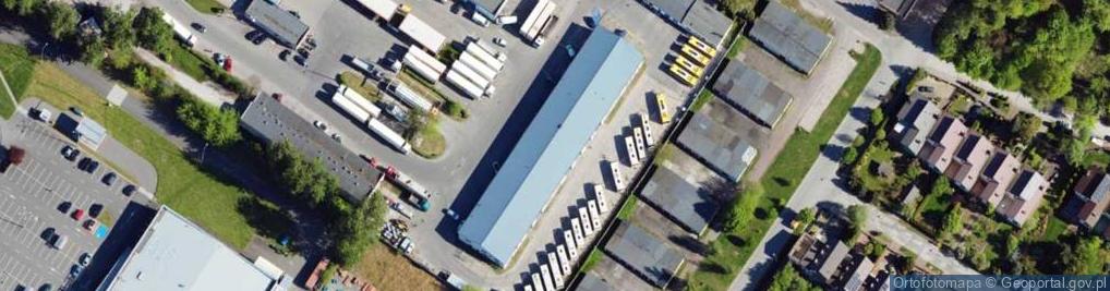 Zdjęcie satelitarne GLS - Punkt odbioru