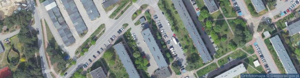 Zdjęcie satelitarne GLS - Punkt odbioru