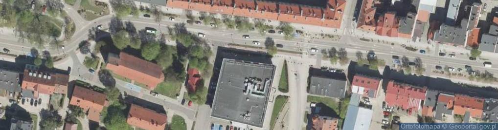 Zdjęcie satelitarne GLS - Punkt odbioru