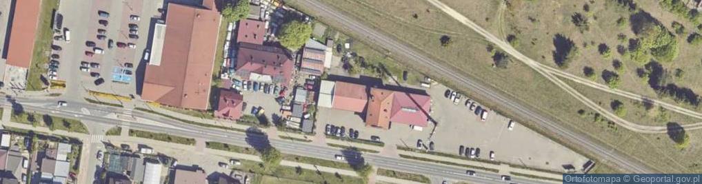 Zdjęcie satelitarne GLS - Punkt odbioru