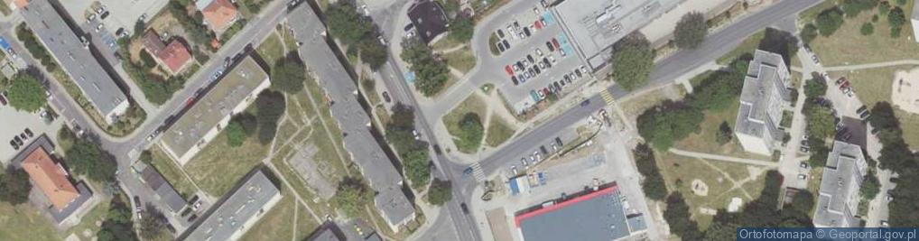 Zdjęcie satelitarne GLS - Punkt odbioru