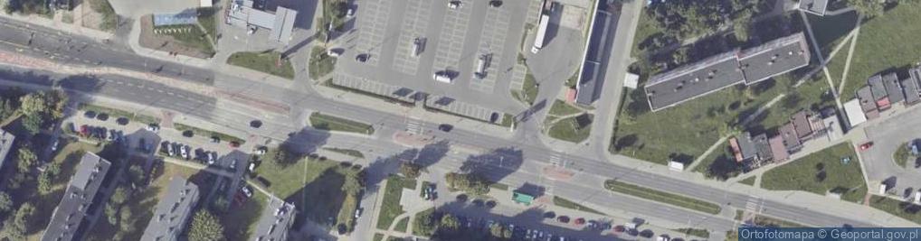 Zdjęcie satelitarne GLS - Punkt odbioru
