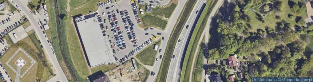 Zdjęcie satelitarne GLS - Punkt odbioru