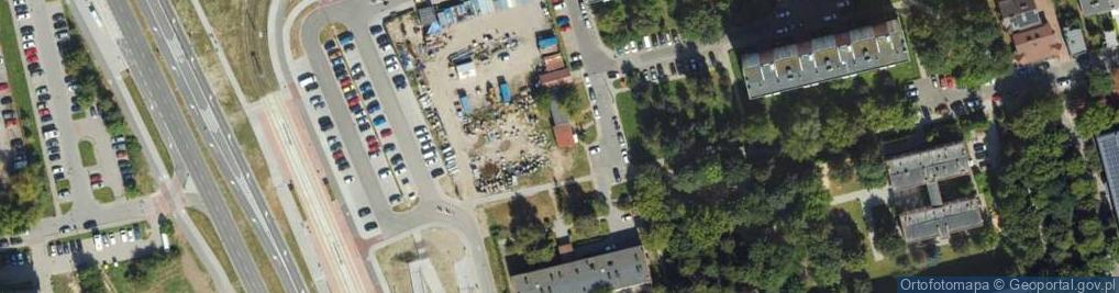 Zdjęcie satelitarne GLS - Punkt odbioru