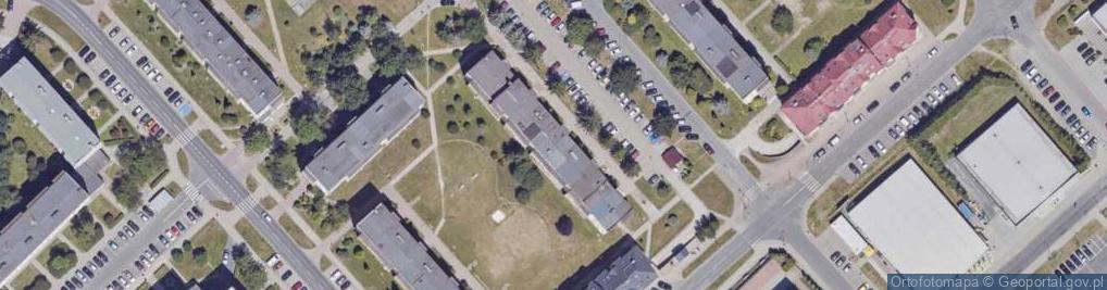 Zdjęcie satelitarne GLS - Punkt odbioru