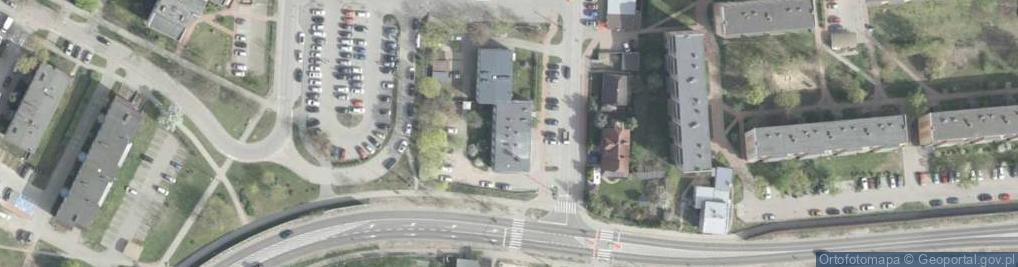 Zdjęcie satelitarne GLS - Punkt odbioru
