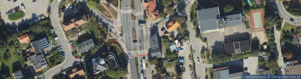 Zdjęcie satelitarne GLS - Punkt odbioru