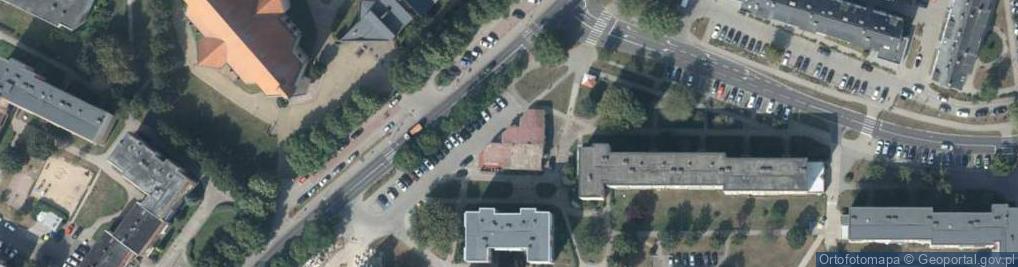 Zdjęcie satelitarne GLS - Punkt odbioru