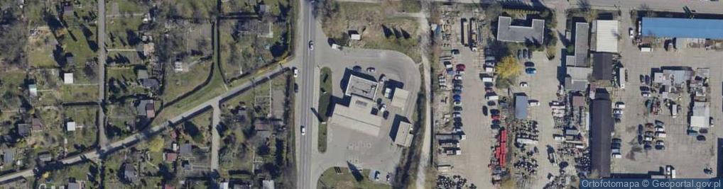 Zdjęcie satelitarne GLS - Punkt odbioru