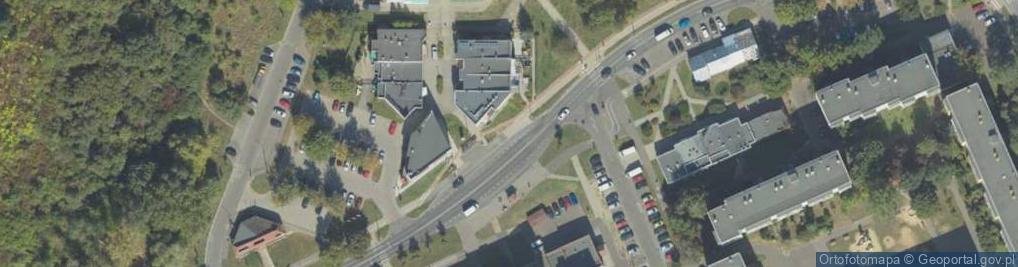 Zdjęcie satelitarne GLS - Punkt odbioru