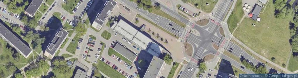 Zdjęcie satelitarne GLS - Punkt odbioru