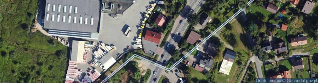 Zdjęcie satelitarne GLS - Punkt odbioru