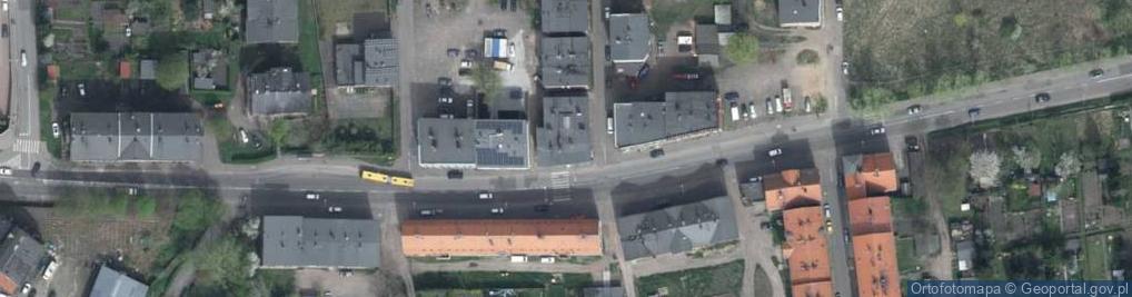 Zdjęcie satelitarne GLS - Punkt odbioru