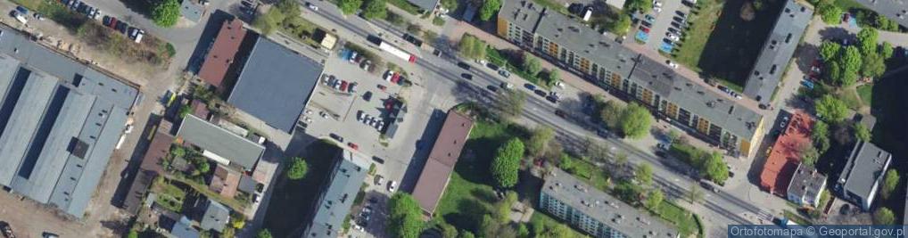 Zdjęcie satelitarne GLS - Punkt odbioru