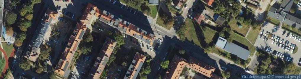 Zdjęcie satelitarne GLS - Punkt odbioru