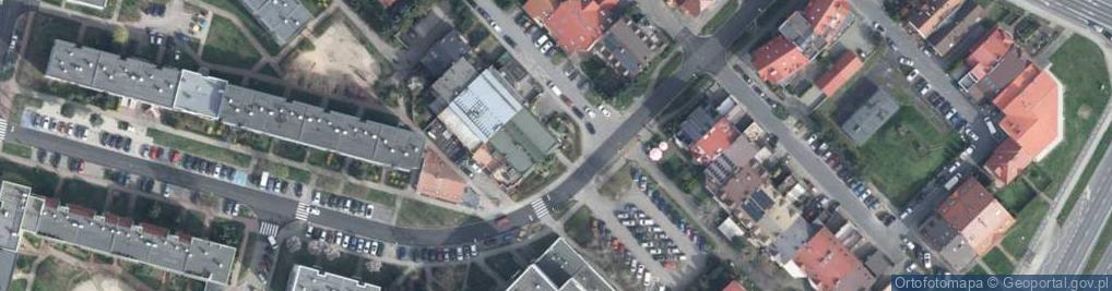 Zdjęcie satelitarne GLS - Punkt odbioru