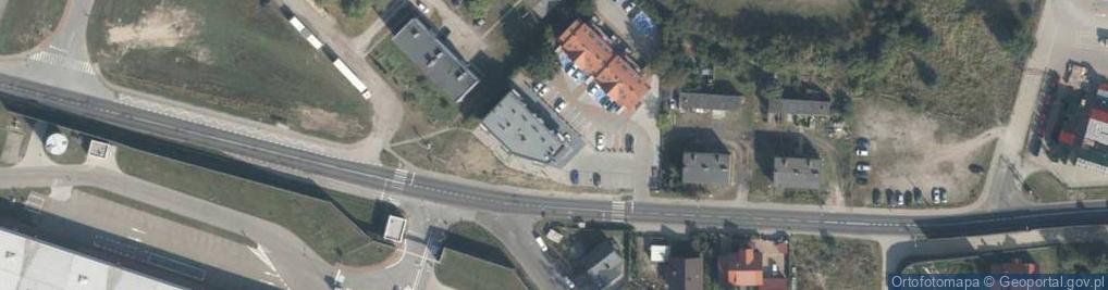 Zdjęcie satelitarne GLS - Punkt odbioru