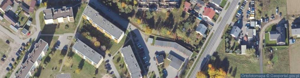 Zdjęcie satelitarne GLS - Punkt odbioru