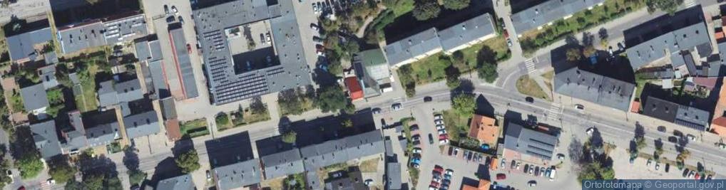 Zdjęcie satelitarne GLS - Punkt odbioru