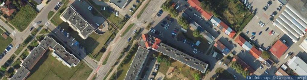 Zdjęcie satelitarne GLS - Punkt odbioru