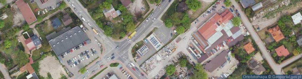 Zdjęcie satelitarne GLS - Punkt odbioru