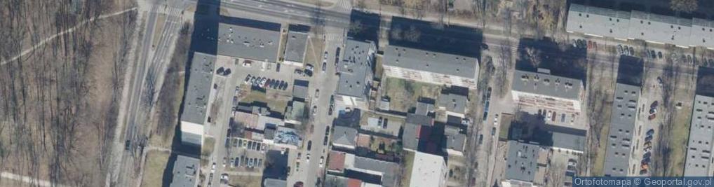 Zdjęcie satelitarne GLS - Punkt odbioru