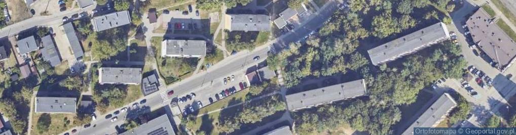 Zdjęcie satelitarne GLS - Punkt odbioru