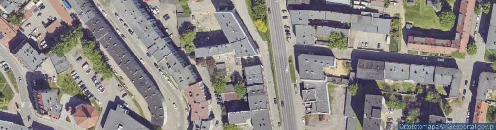 Zdjęcie satelitarne GLS - Punkt odbioru