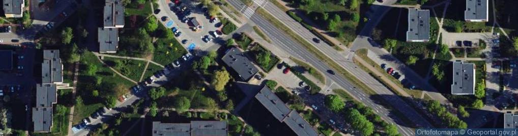 Zdjęcie satelitarne GLS - Punkt odbioru