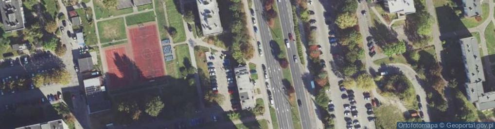 Zdjęcie satelitarne GLS - Punkt odbioru