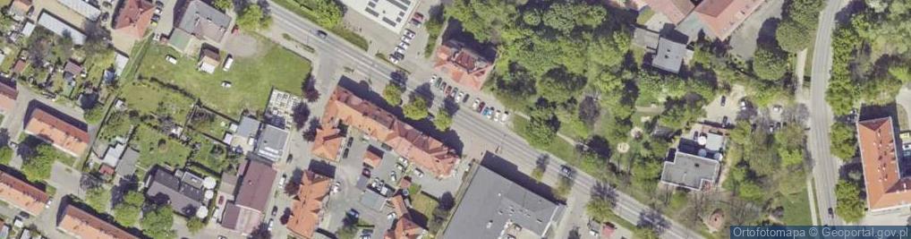 Zdjęcie satelitarne GLS - Punkt odbioru