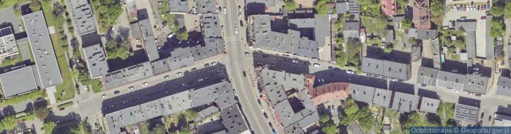 Zdjęcie satelitarne GLS - Punkt odbioru