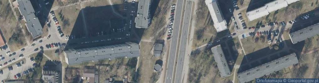 Zdjęcie satelitarne GLS - Punkt odbioru