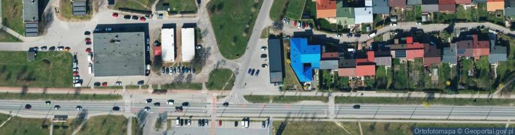 Zdjęcie satelitarne GLS - Punkt odbioru