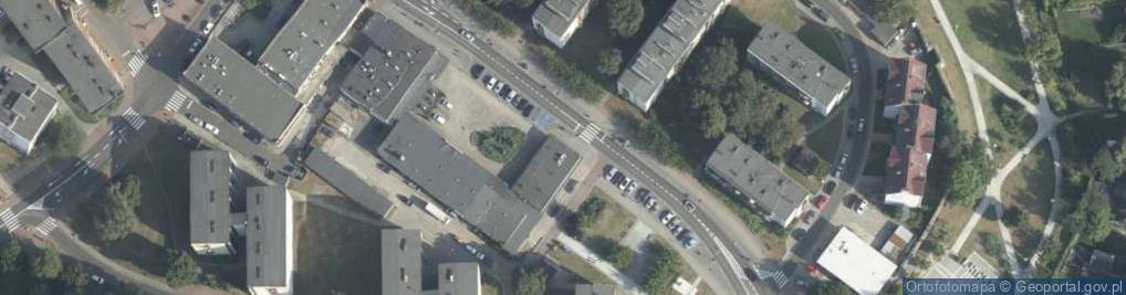 Zdjęcie satelitarne GLS - Punkt odbioru
