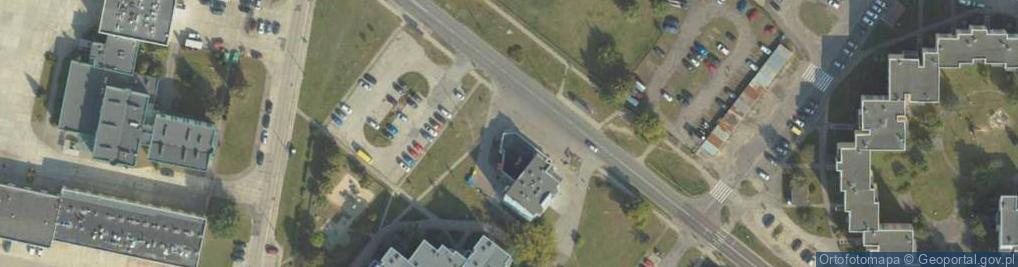 Zdjęcie satelitarne GLS - Punkt odbioru